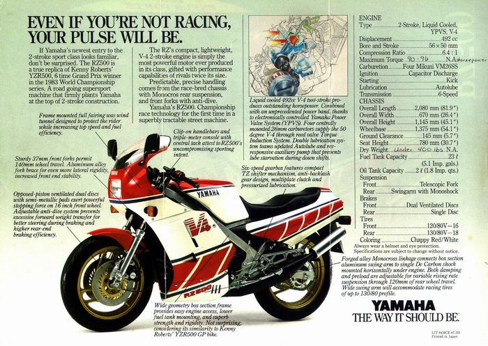 Yamaha RZ500